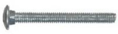 Picture of Carriage-Bolt Galvanized Steel 1/2"-13 x 6"