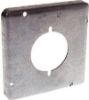 Picture of 4-11/16" Square Electrical-Box-Cover Raised 1/2" Dryer Receptacle 2.125" Diameter