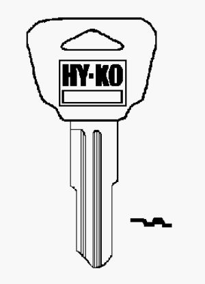 Picture of HD96P Cut-Key RUBBERHD