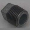 Picture of 1/8" Galvanized Steel Cored-Plug Square-Head