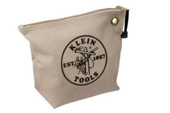 Picture of Consumable Zipper Bag Natural Canvas