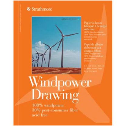 Picture of Windpower Drawing Medium Surface 30 Sheets 9.5 x 12