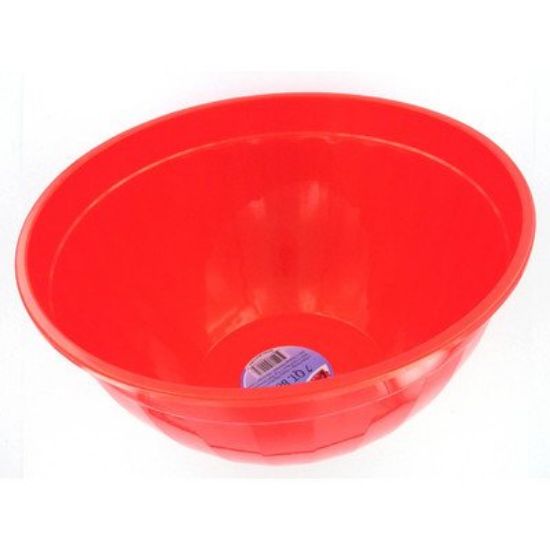 Picture of Plastic Fluted Bowl 7-quart