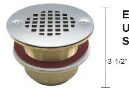 Picture of Extra-Long Brass Urinal/Shower Strainer