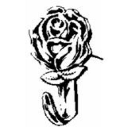 Picture of Picture-Hanger Antique-Brass Rose
