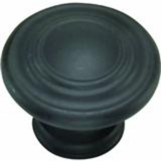Picture of 1-3/8" Black Matte Knob