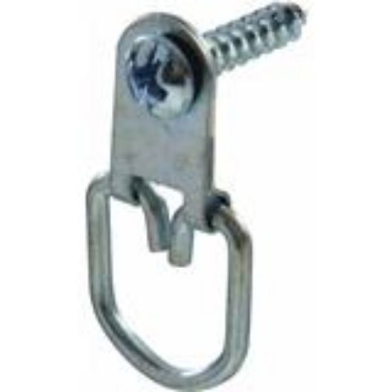 Picture of D-rings Steel-wire Zinc 1-hole