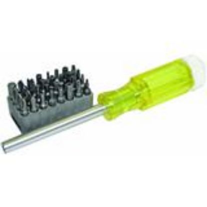 Picture of Screw-driver 32-piece Security-bits