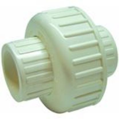 Picture of PVC-Plumbing White 1-1/2" Sxs Union
