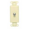 Picture of Decora-style Coaxial-jack For Cable Ivory
