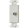 Picture of Decora-style Coaxial-jack For Cable White