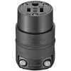 Picture of 15-Amp 125-Volt Double-Pole 3-Wire Black Cord-Connector