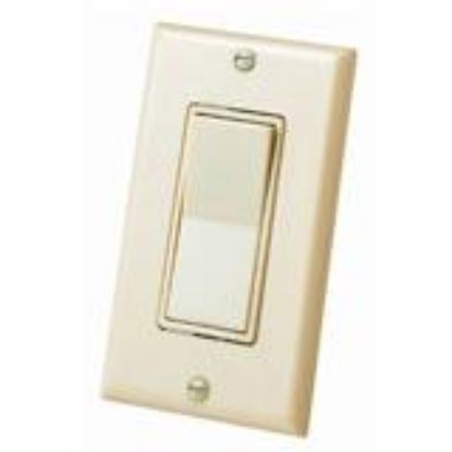 Picture of Decora-Style Switch Single-Pole 15-ampIvory
