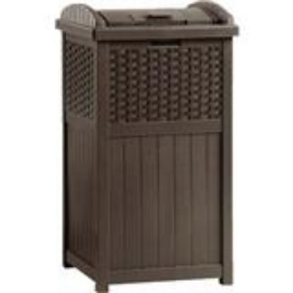 Picture of Resin Wicker Trash-Can