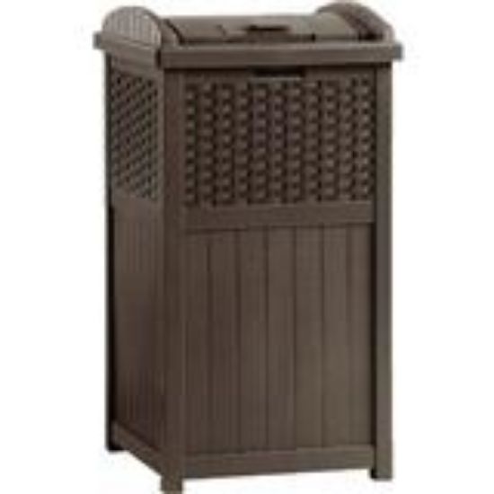 Picture of Resin Wicker Trash-Can