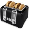 Picture of Toaster Black/chrome 4-slice