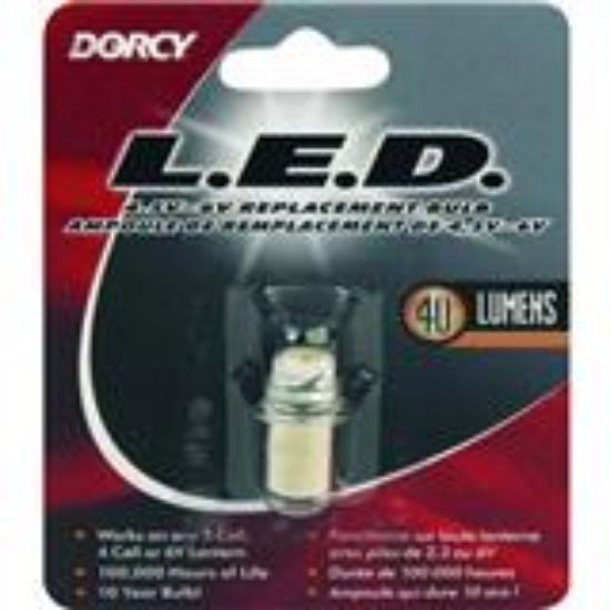 Picture of Light-Bulb 4.5-6 V LED-Flashlight Lantern Replacement 40 Lumens