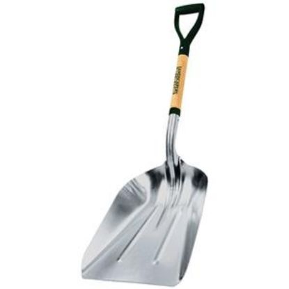 Picture of Scoop-shovel Aluminum #10 Wood-handle