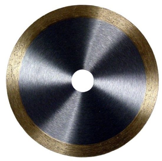 Picture of Circular-Sawblade 4 X 0.06 Continuous-Rim Diamond-Abrasive Granite Marble Glass Wet-&-Dry 7/8 Arbor