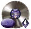Picture of Purple Segmented-Rim Diamond-Abrasive Circular-Sawblade Universal Circular-Sawblade 14" x 0.125"