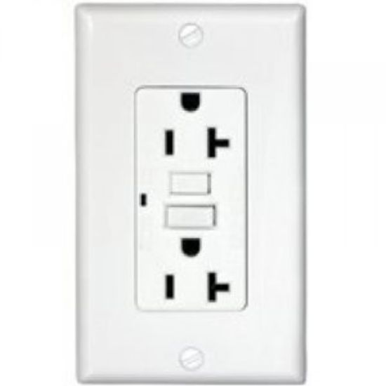 Picture of 20-Amp -Receptacle Auto Test White