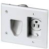 Picture of Flat Television Recessed Single-Receptacle