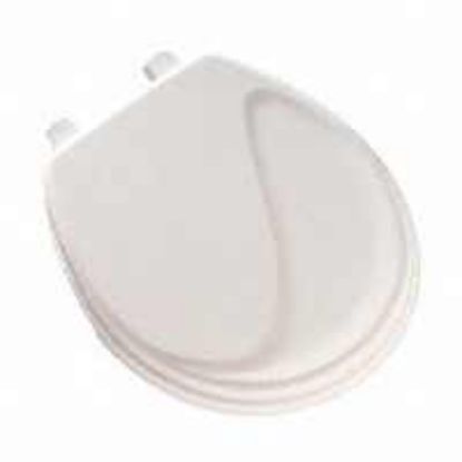 Picture of Toilet-Seat Wood-Material White Wave