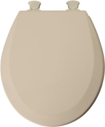Picture of Toilet-Seat Wood-Material Beige