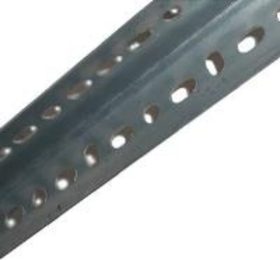 Picture of Galvanized-Steel Steel-Angle Slotted-Hole 14-Gauge 1-1/2" x 96"