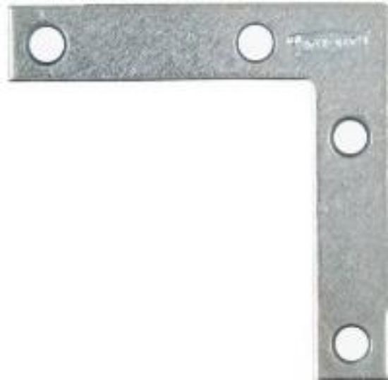 Picture of Flat-Corner-Iron Zinc-Plate 2-1/2" x 1/2"