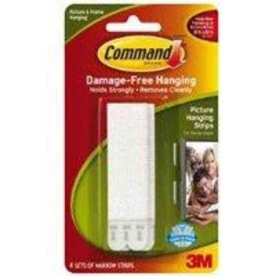 Picture of Narrow Picture-hanging-strip 4 Sets/pk