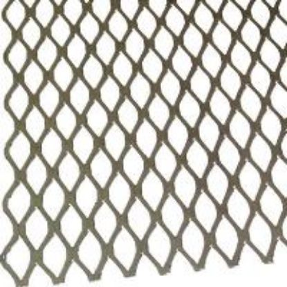Picture of Steel-stock Carbon-steel Sheet 1/2" Expanded-metal Flattened Weldable 24" X 24"