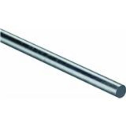 Picture of 1/2" X 72 Round Steel-Stock Carbon-Steel Rod Zinc