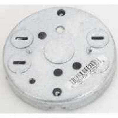 Picture of 3.500" Ceiling-Pan Steel 1/2" Deep 1/2" Knock-Out