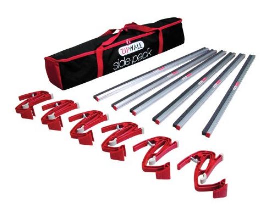 Picture of Zip Wall Side Pack 3' Rails Clamps Bag