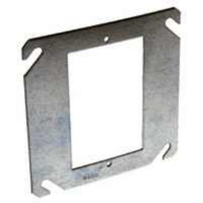 Picture of Square Steel Electrical-Box-Cover Flat 4"