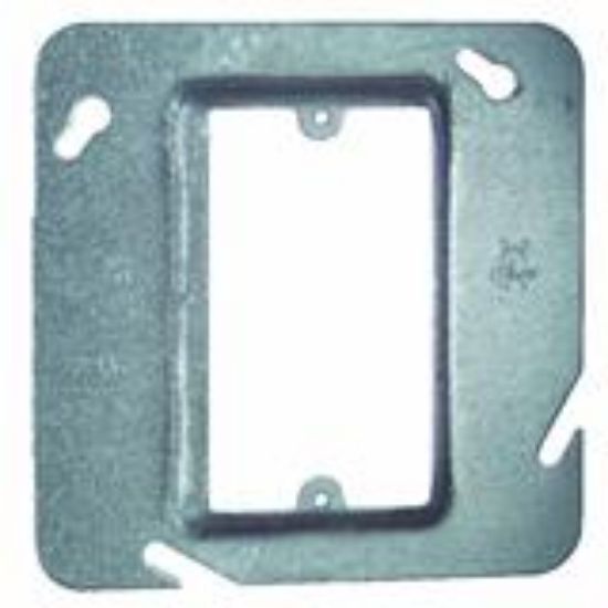 Picture of Electrical-Box-Cover Square Steel 4-11/16" 1/2" Rise