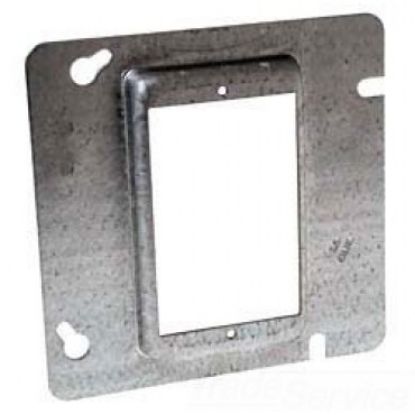 Picture of 4-11/16" Square Steel Electrical-Box-Cover 1" Rise