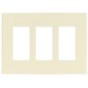 Picture of Wall-Plate Decora-Style Screw-Less 3-Gang