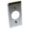 Picture of Handy Electrical-Box-Cover Steel 20-Amp Receptacle 1.594 Diameter