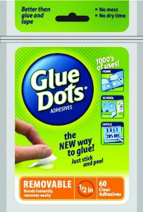 Picture of Removable Glue Dots - 5 Sheets