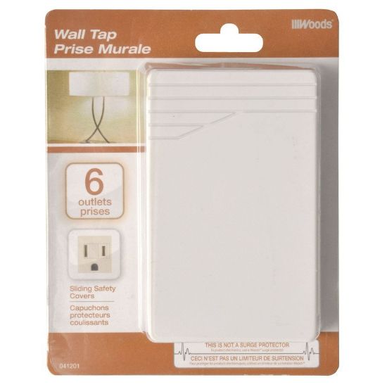 Picture of Power-Strip 6-Outlet Power-Tap