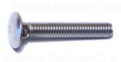 Picture of 5/16-18 X 2 Carriage-bolt Stainless-steel