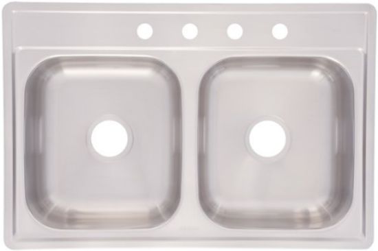 Picture of Stainless-Steel Kitchen-Sink 33 X 22 X 7