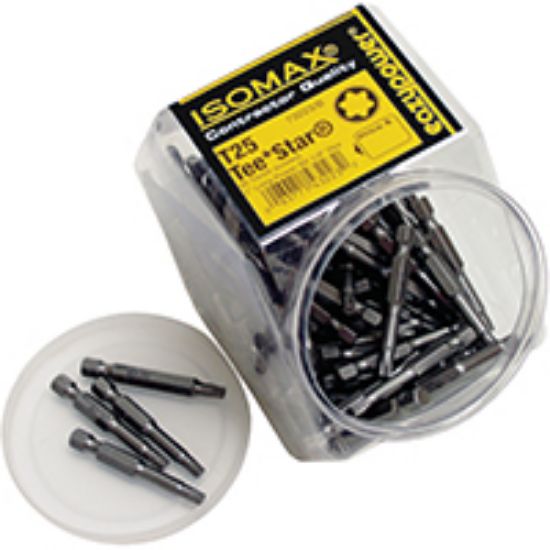 Picture of Screwdriving-bit Torx 1/4"-hex-shank 2"-aol T25
