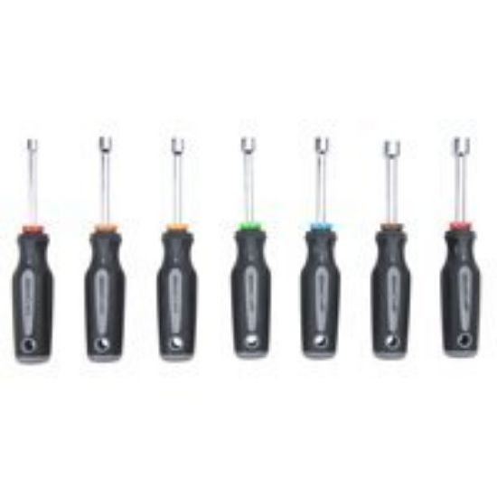 Picture of 7 Piece Nut Drive Set Metric 3" Shaft