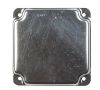 Picture of 4" Square Electrical-Box-Cover Steel 1/2" Rise Blank