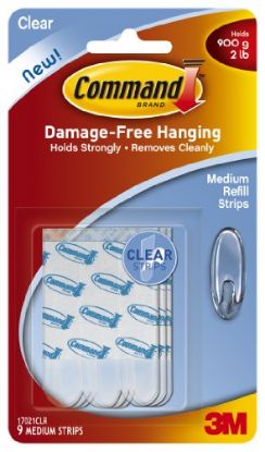 Picture of Adhesive-Mount Clear Refill Strips