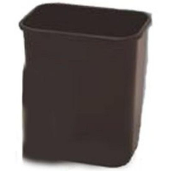 Picture of Rectangular Waste-basket Black 28.125-qt