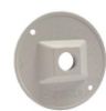 Picture of Light-Bulb-Socket Weather-Proof Electrical-Box-Cover Round 1 x 1/2" White